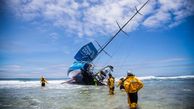 vestas sailboat crash