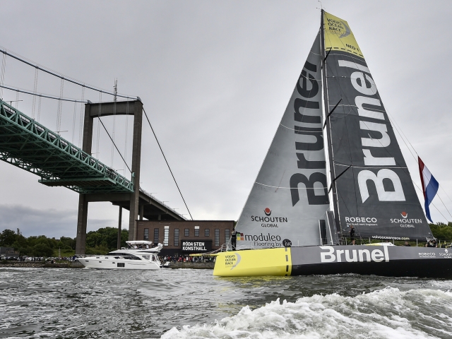 Volvo Ocean Race 2014-15 - Inmarsat In-Port Race Gothenburg.
